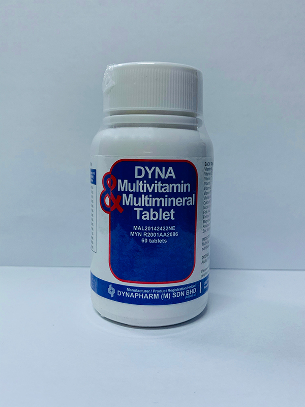 Dyna Multivitamin & Mutlimineral Tablet